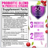 Women’s Probiotic, 50 Billion CFU + Cranberry – 60 Count