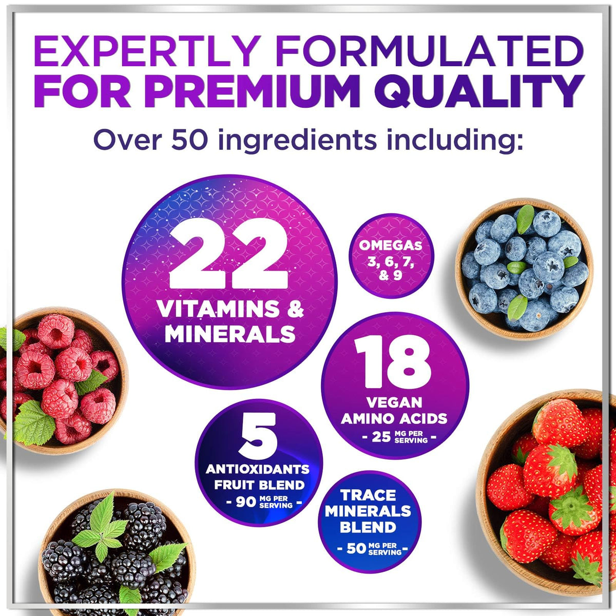 Daily Liquid Multivitamin, Berry – 15 fl oz