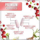 Probiotics for Women with Prebiotics - Womens Probiotic for Digestive, Vaginal, Urinary & Immune Health Support, 90 Billion CFU & 16 Diverse Strains, Cranberry & D-Mannose, Non-GMO