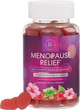 Menopause Supplements for Women - Menopause Relief Gummies, Natural Hot Flash and Night Sweats Support - Energy and Mood Support Supplement, Tasty Raspberry Pomegranate Flavored