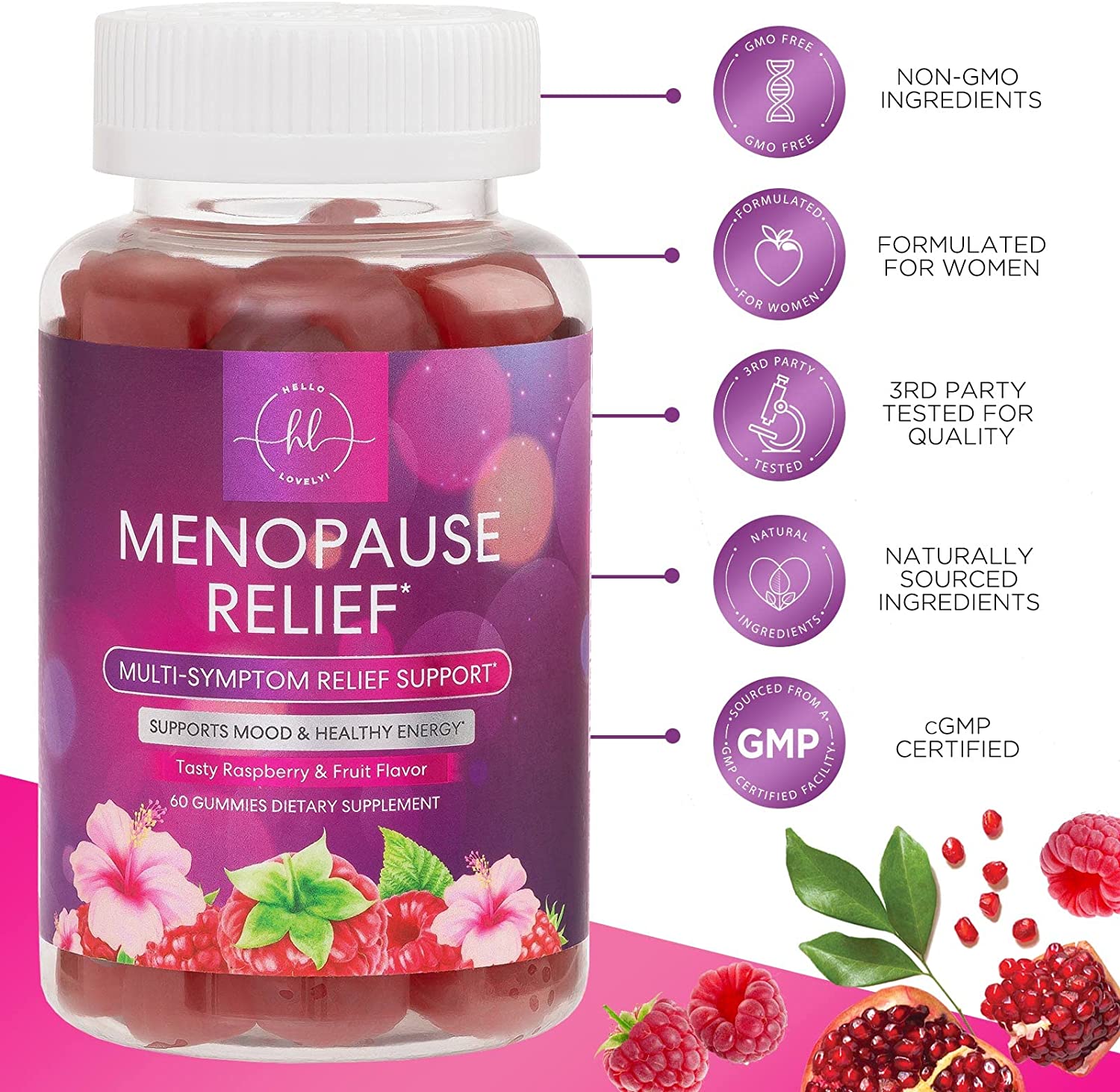 Post Menopause Supplements For Weight Loss Menopause Supplements for Women - Menopause Relief Gummies, Natural Ho